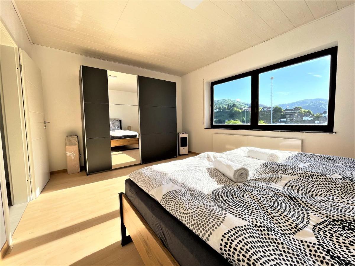 불라이 Traumaussicht Kamin Balkon Burgblick 65 Zoll Tv Netflix Sky Joyn Lindenplatz 아파트 외부 사진