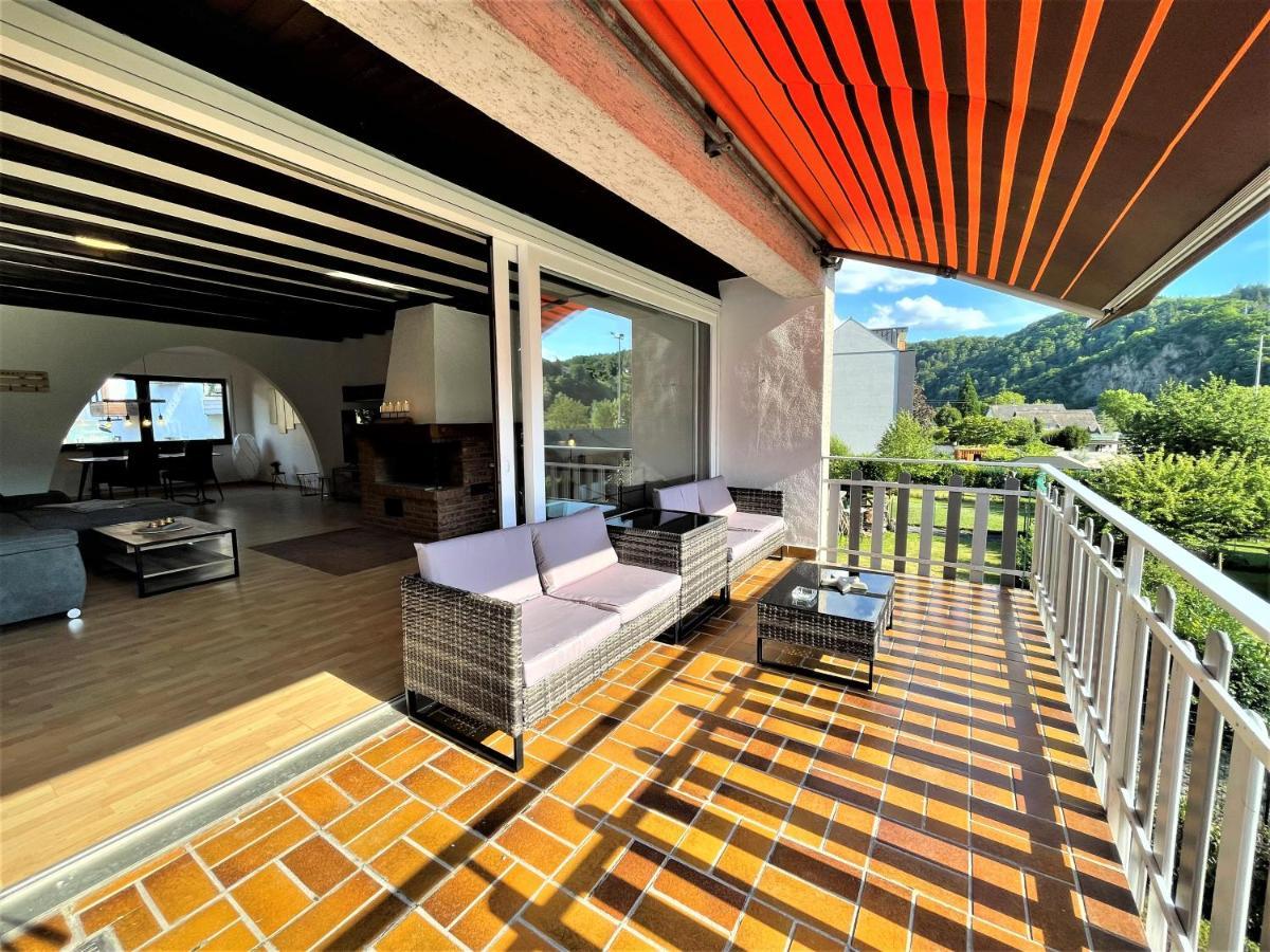 불라이 Traumaussicht Kamin Balkon Burgblick 65 Zoll Tv Netflix Sky Joyn Lindenplatz 아파트 외부 사진