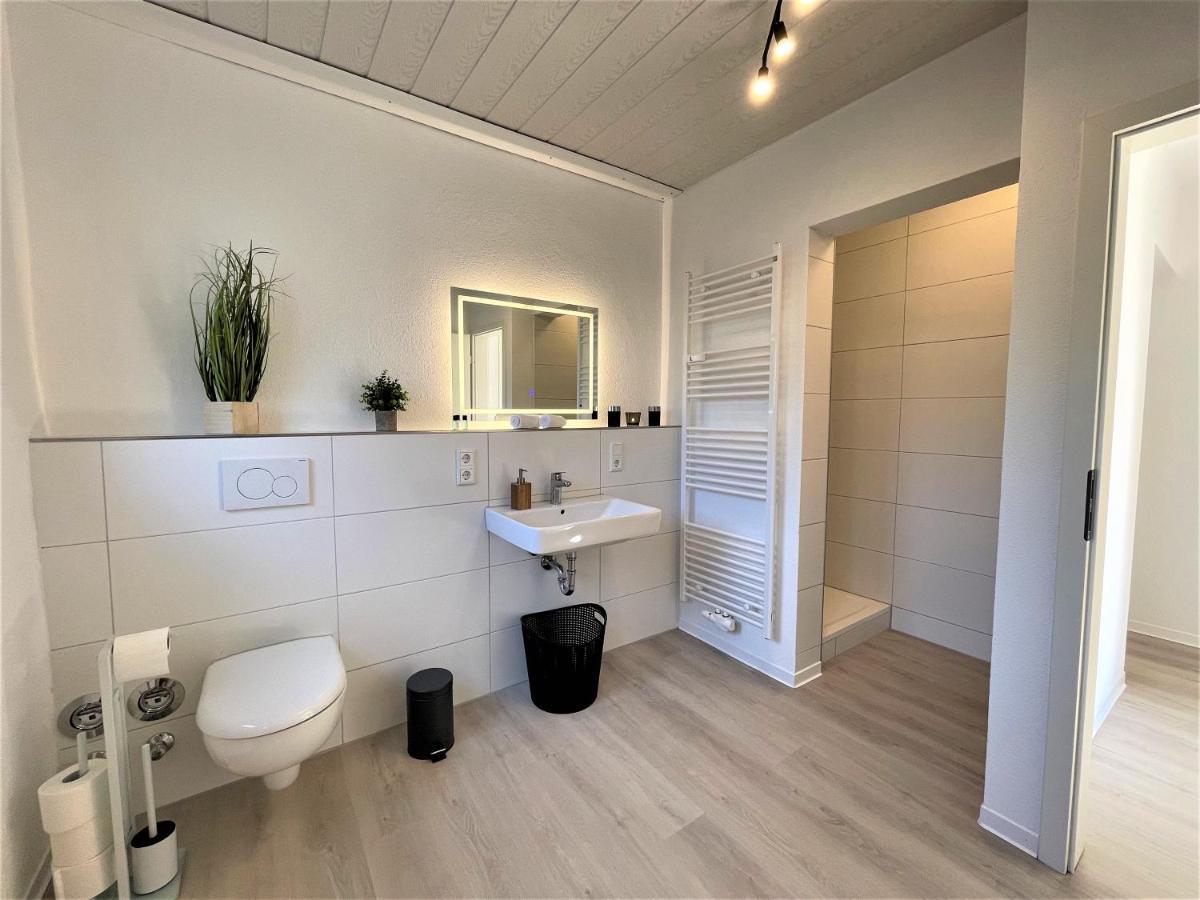 불라이 Traumaussicht Kamin Balkon Burgblick 65 Zoll Tv Netflix Sky Joyn Lindenplatz 아파트 외부 사진