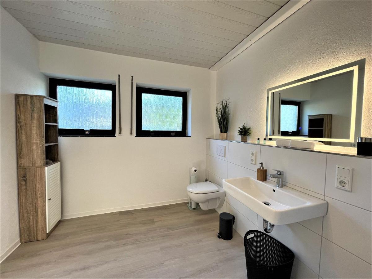 불라이 Traumaussicht Kamin Balkon Burgblick 65 Zoll Tv Netflix Sky Joyn Lindenplatz 아파트 외부 사진