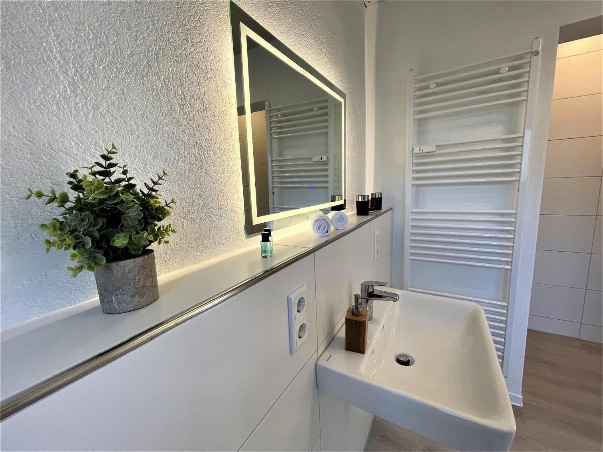 불라이 Traumaussicht Kamin Balkon Burgblick 65 Zoll Tv Netflix Sky Joyn Lindenplatz 아파트 외부 사진